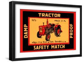 Tractor-null-Framed Art Print