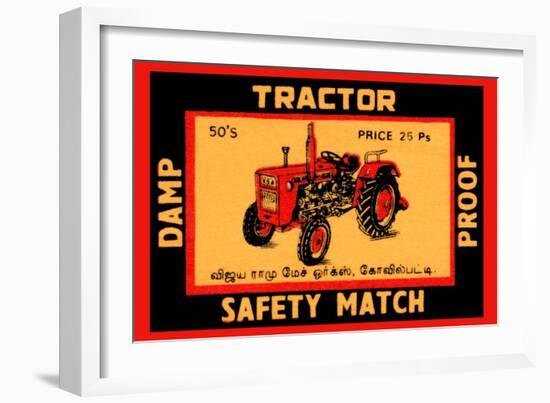 Tractor-null-Framed Art Print