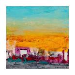 Folded Sunset I-Tracy Lynn Pristas-Laminated Art Print