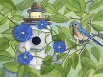 Sunflower Birdhouse-Tracy Miller-Laminated Giclee Print