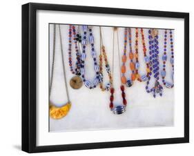 Trade Beads Used in Barter, Fort Mandan, North Dakota-null-Framed Photographic Print