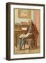Trade Card Depicting a Portrait of James Watt-null-Framed Giclee Print