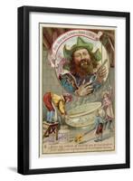 Trade Card for Liebig Meat Extract-null-Framed Giclee Print