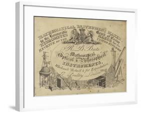 Trade Card for R B Bate-null-Framed Giclee Print