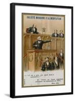 Trade Card Issued by the Societe Moderne D'Alimentation-null-Framed Giclee Print