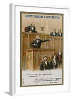 Trade Card Issued by the Societe Moderne D'Alimentation-null-Framed Giclee Print