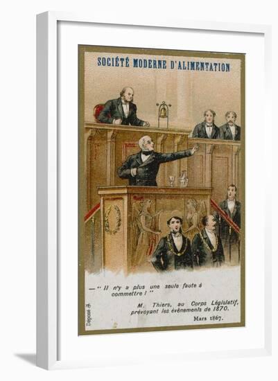 Trade Card Issued by the Societe Moderne D'Alimentation-null-Framed Giclee Print