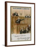 Trade Card Issued by the Societe Moderne D'Alimentation-null-Framed Giclee Print