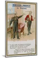 Trade Card Issued with Biscuits Pernot-null-Mounted Giclee Print