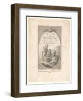 Trade Card, J Speratis-Francesco Bartolozzi-Framed Giclee Print