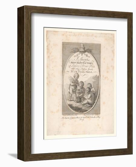 Trade Card, J Speratis-Francesco Bartolozzi-Framed Giclee Print