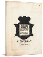 Trade Card, P Morgan-null-Stretched Canvas