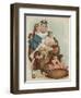 Trade Card with the Old Woman Who Lived in a Shoe-Paper Rodeo-Framed Giclee Print