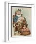 Trade Card with the Old Woman Who Lived in a Shoe-Paper Rodeo-Framed Giclee Print