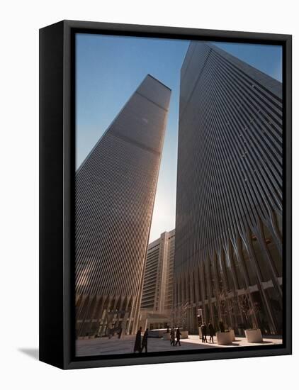 Trade Center Anniversary-Emile Wamsteker-Framed Stretched Canvas