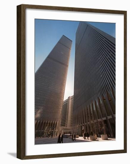 Trade Center Anniversary-Emile Wamsteker-Framed Premium Photographic Print