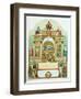 Trade Emblem of the Amalgamated Society of Woodworkers, 1860-null-Framed Giclee Print