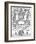 Trade Label of the South Sea Company, 18th Century-null-Framed Giclee Print
