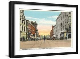 Trade Street, Charlotte, North Carolina-null-Framed Art Print