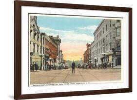 Trade Street, Charlotte, North Carolina-null-Framed Premium Giclee Print