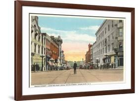 Trade Street, Charlotte, North Carolina-null-Framed Premium Giclee Print