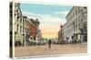 Trade Street, Charlotte, North Carolina-null-Stretched Canvas