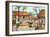 Trade: Trading Post in Africa, C1900-null-Framed Giclee Print