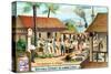 Trade: Trading Post in Africa, C1900-null-Stretched Canvas
