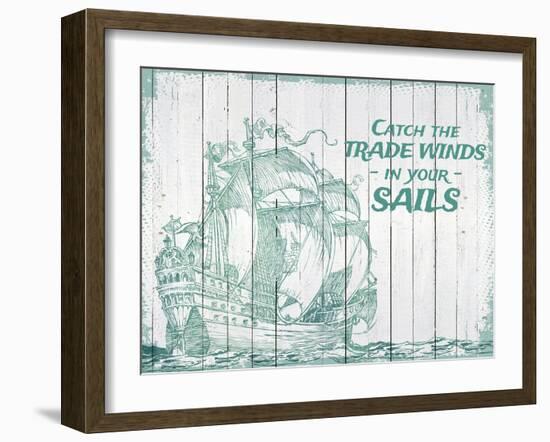 Trade Winds-null-Framed Giclee Print