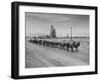 Trademark Twenty Mule Team of the US Borax Co. Pulling Wagon Loaded with Borax-Ralph Crane-Framed Photographic Print