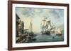 Trader 'Eliza' in Old Marblehead-Roy Cross-Framed Giclee Print