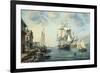 Trader 'Eliza' in Old Marblehead-Roy Cross-Framed Giclee Print