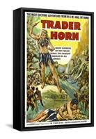 Trader Horn, Poster Art, 1931-null-Framed Stretched Canvas