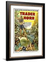 Trader Horn, Poster Art, 1931-null-Framed Art Print