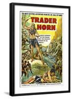 Trader Horn, Poster Art, 1931-null-Framed Art Print