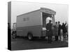 Traders Buying Bacon Direct from a Danish Bacon Wholesale Van, Kilnhurst, South Yorkshire, 1961-Michael Walters-Stretched Canvas