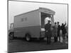 Traders Buying Bacon Direct from a Danish Bacon Wholesale Van, Kilnhurst, South Yorkshire, 1961-Michael Walters-Mounted Photographic Print