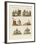 Trades, Arts and Handworks in China-null-Framed Giclee Print