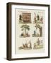 Trades, Arts and Handworks in China-null-Framed Giclee Print