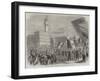 Trades Demonstration at Florence Against the Temporal Power of the Pope-null-Framed Giclee Print