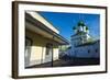 Trading Arcades in Kostroma, Golden Ring, Russia, Europe-Michael Runkel-Framed Photographic Print