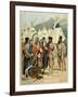 Trading Between Canadian-Louis Charles Bombled-Framed Art Print