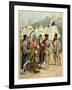 Trading Between Canadian-Louis Charles Bombled-Framed Art Print