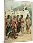 Trading Between Canadian-Louis Charles Bombled-Mounted Art Print