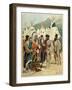 Trading Between Canadian-Louis Charles Bombled-Framed Art Print