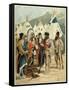 Trading Between Canadian-Louis Charles Bombled-Framed Stretched Canvas