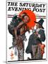 "Trading for a Turkey," Saturday Evening Post Cover, December 1, 1923-Joseph Christian Leyendecker-Mounted Giclee Print