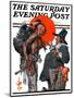 "Trading for a Turkey," Saturday Evening Post Cover, December 1, 1923-Joseph Christian Leyendecker-Mounted Giclee Print