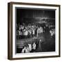 Trading in the "Grain Pit" at the Chicago Board of Trade-Wallace Kirkland-Framed Premium Photographic Print