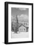 Trading Post near Tree Lined Mountains-Philip Gendreau-Framed Photographic Print